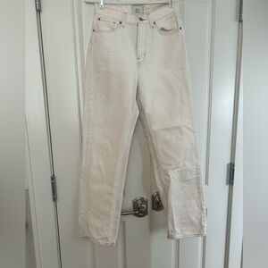 Urban outfitters cream jeans.